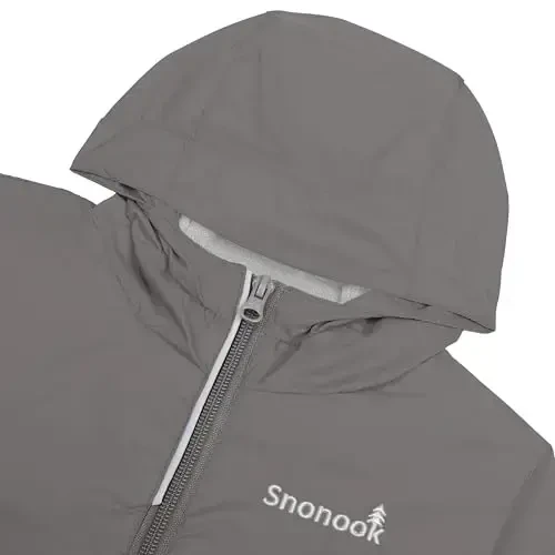 Snonook Toddler Yomg'ir Kurtkasi - Mikroflis Astarlı Bolalar Yomg'ir Kurtkasi - Qizlar Yomg'ir Kurtkasi - O'g'il Bolalar Yomg'ir Kurtkasi - Toddler Yomg'ir Paltosi - 6