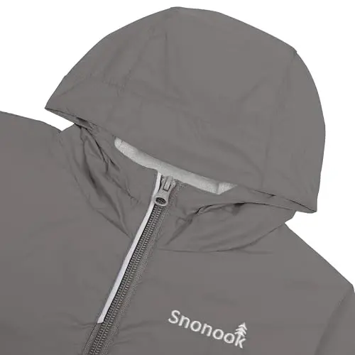 Snonook Toddler Yomg'ir Kurtkasi - Mikroflis Astarlı Bolalar Yomg'ir Kurtkasi - Qizlar Yomg'ir Kurtkasi - O'g'il Bolalar Yomg'ir Kurtkasi - Toddler Yomg'ir Paltosi - 6
