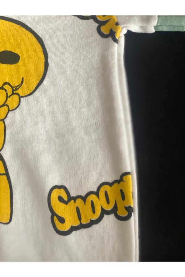 Snoopy naqshli chaqaloq kombinezoni - 4