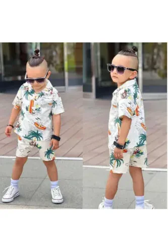 Snoopy Shorts Set for Boys 11518 - 3