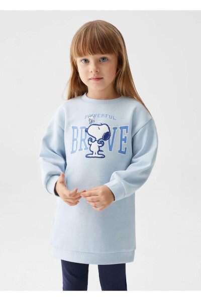 Snoopy tasvirlangan futbolka - MANGO BABY