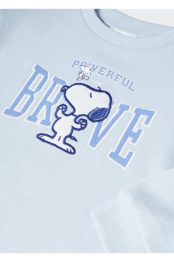 Snoopy tasvirlangan futbolka - 5