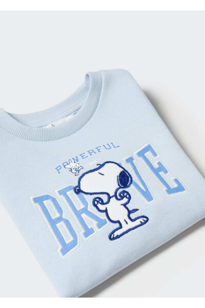 Snoopy tasvirlangan futbolka - 8