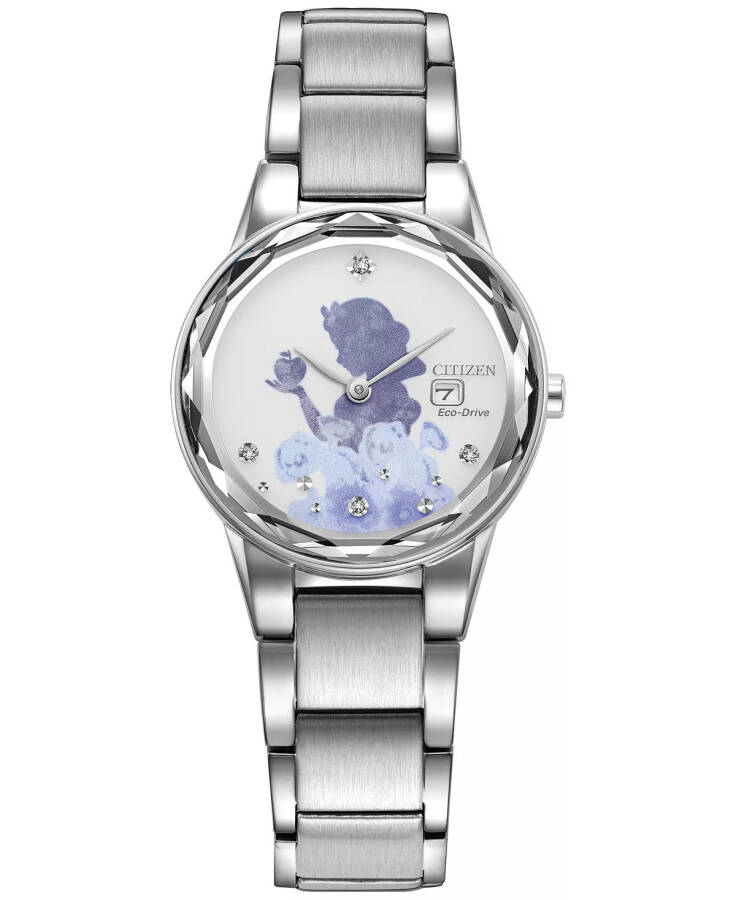 Snow White Silver-Tone Stainless Steel Bracelet Watch 30mm Silver-tone - 1