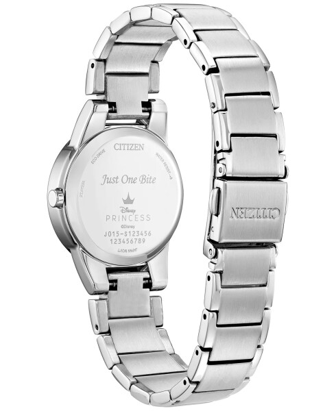 Snow White Silver-Tone Stainless Steel Bracelet Watch 30mm Silver-tone - 3