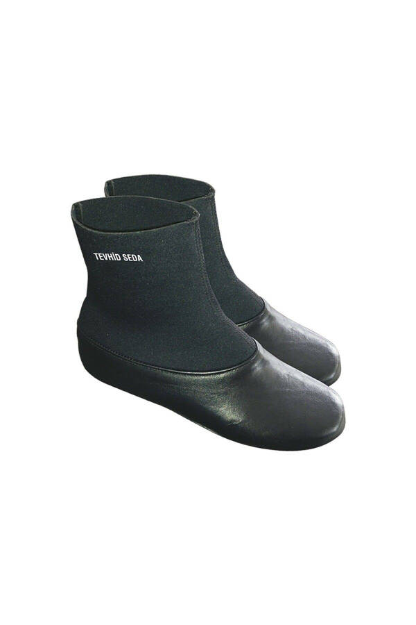 Snow. Winter Thermal Leather Snowboots. Snowboots with Elasticated Tops. Size 36 - 2