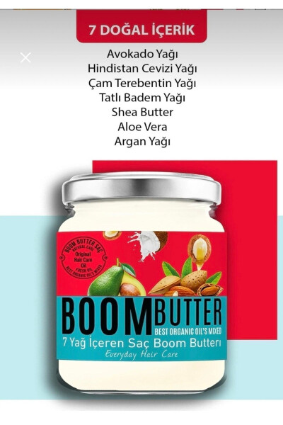 Soch parvarish yog'i (190 ml) - BOOM BUTTER
