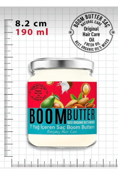 Soch parvarish yog'i (190 ml) - BOOM BUTTER (1)