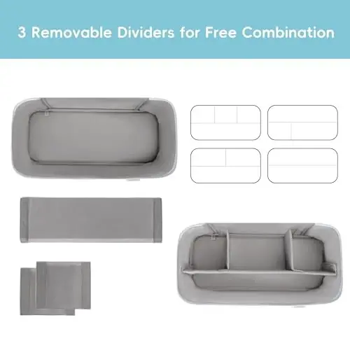 Soch quritgich Shark Flexstyle Dyson Airwrap cho'tkasi Soch aksessuarlari Revlon Soch quritgich Styler Organizer uchun sayohat sumkasi (kumush kulrang) - 1