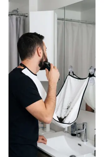 Soch soqol olish uchun traş yenglari - oq - 1