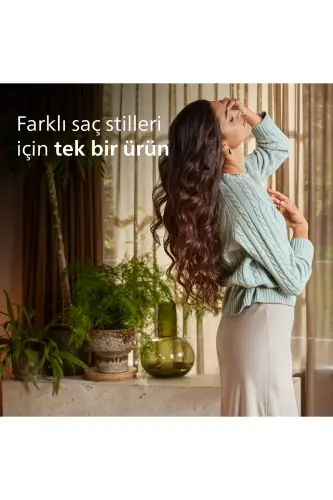 Soch To'g'rilagich Bhs732/00, Bukle Xususiyati, Argan Yog'i Qo'shilgan, UV Himoyasi, Qopqoq Sovg'a - 12
