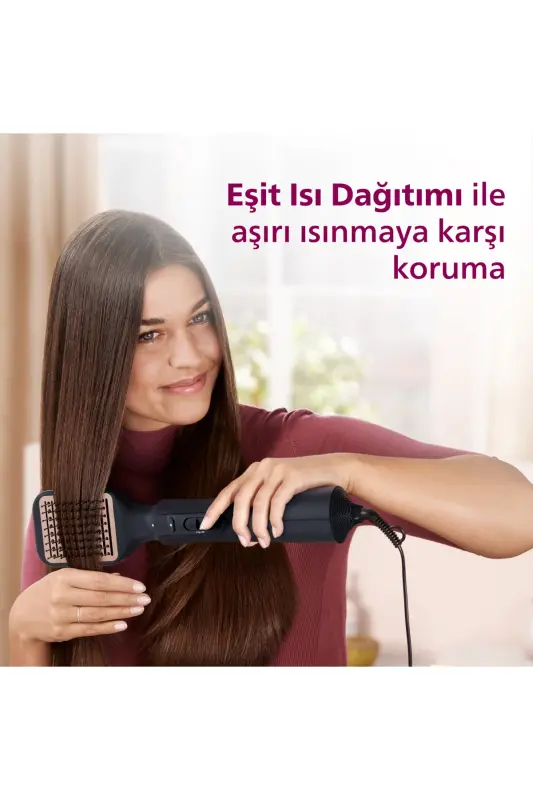 Soch turma va qurituvchi to'plam Bha530/00, argan yog'i keramika qoplamasi, 5 ta qo'shimcha, 3 ta harorat va tezlik sozlamalari - 3