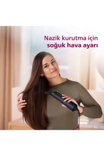 Soch turma va qurituvchi to'plam Bha530/00, argan yog'i keramika qoplamasi, 5 ta qo'shimcha, 3 ta harorat va tezlik sozlamalari - 11