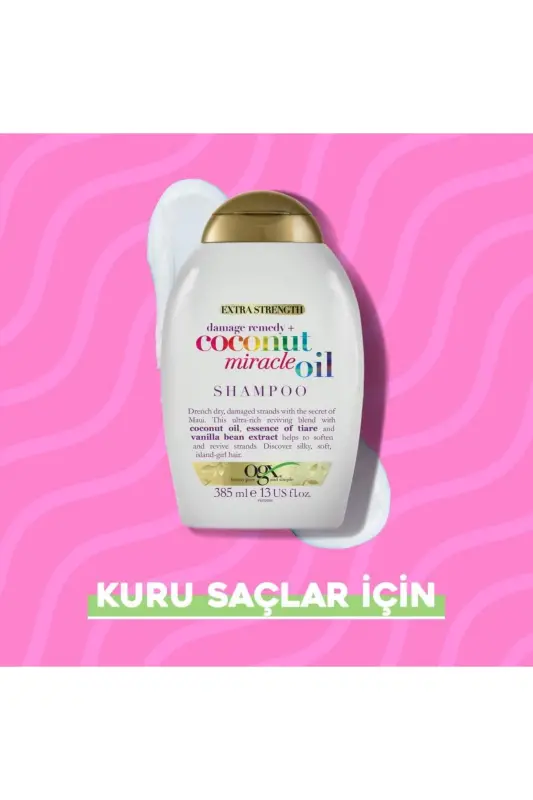 Sochlarni yumshatuvchi kokos mo''jizasi yog'i sulfatsız shampun 385 ml - 5