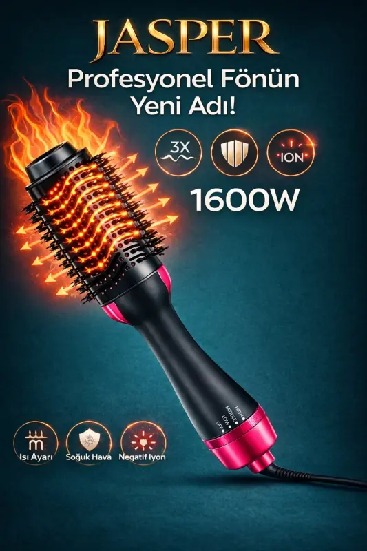 Sochni shakllantirish va to'g'rilash uchun fen taroq - 3