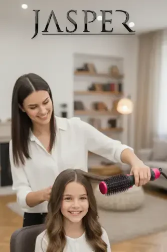 Sochni shakllantirish va to'g'rilash uchun fen taroq - 5