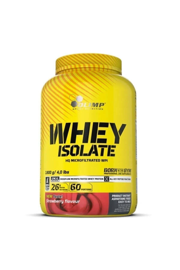 Sof Whey Protein Izolati 1800 Gr Shokolad Ta'mli Protein Kuni Izolati Muskul O'stirish - 1