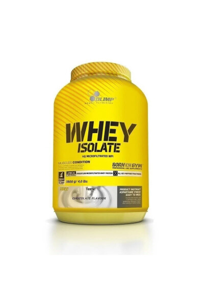 Sof Whey Protein Izolati 1800 Gr Shokolad Ta'mli Protein Kuni Izolati Muskul O'stirish - 16