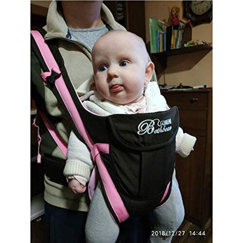 Soft Baby Carrier, Ergonomic 4-in-1 Convertible Sling Front and Back Face-in and Face-Out Carry for Newborns and Older Babies Travel，8-40 lbs - 33