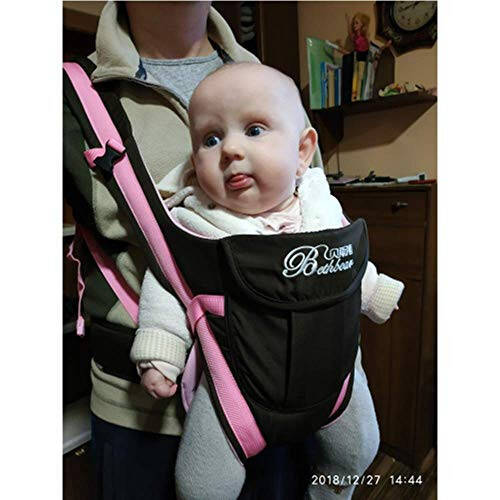 Soft Baby Carrier, Ergonomic 4-in-1 Convertible Sling Front and Back Face-in and Face-Out Carry for Newborns and Older Babies Travel，8-40 lbs - 33