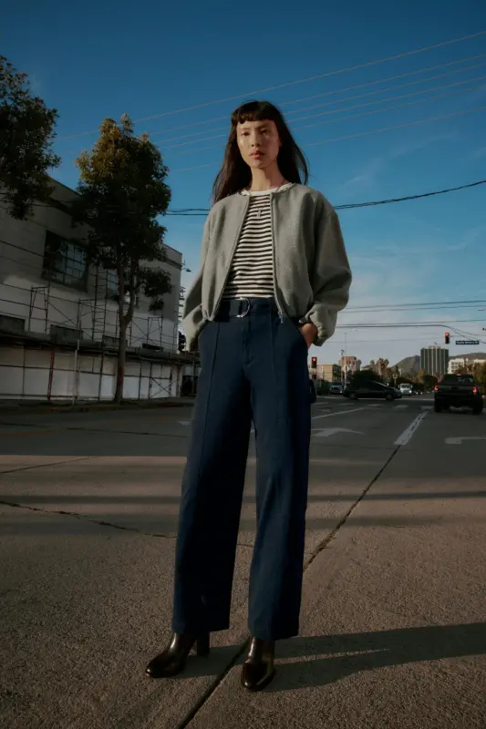 YUMUŞAK BOMBER CEKET-Gri - ZARA