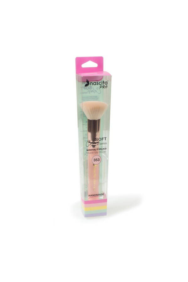 Soft Colors Kabuki Foundation Brush - 353 - 4