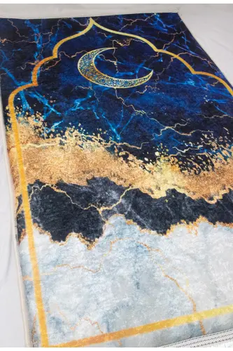 Soft Comfortable Prayer Rug - Washable, Foldable - 4