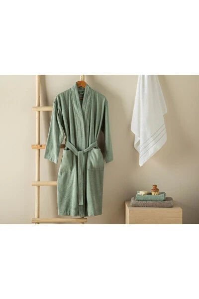 Soft Cotton Robe Mint - English Home