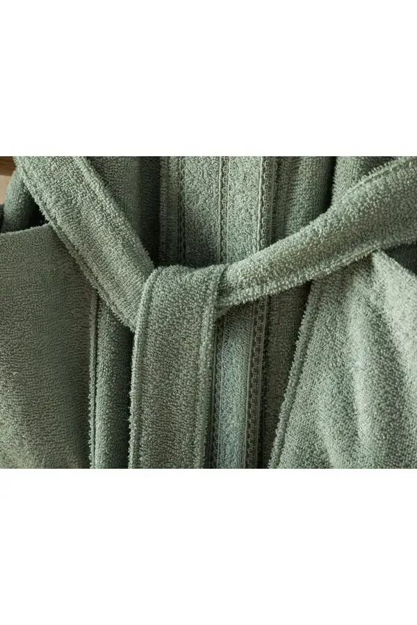 Soft Cotton Robe Mint - 3