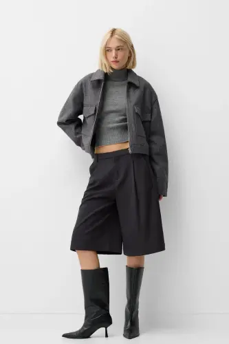 Soft crop jacket - 5