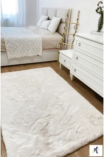 Soft Fluffy Puffy Plush Living Room Kids Room Kitchen Corridor Runner Rug - 3