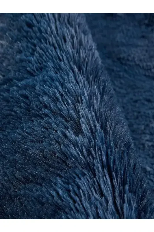 Soft Home Puffy Peluş Gilam Yoʻlak-toʻq koʻk - 3