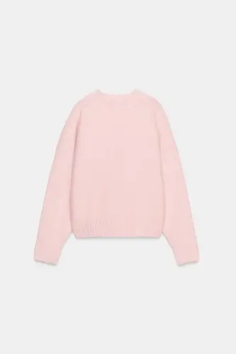 SOFT KNIT SWEATER-Light pink - 6