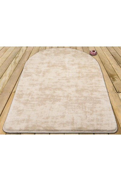 Soft, long-haired plush prayer rug, no knee pain. - 2