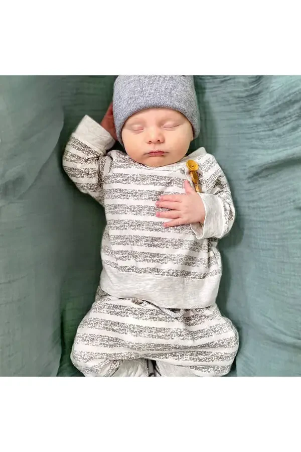 Soft Organic 100% Cotton Single Layer Muslin Swaddle Blanket Baby Blanket Mint Color 110x110 Cm - 2