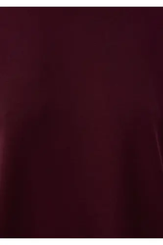 Soft-Premium (TENCEL™) Modal Karışımlı Bordo Sweatshirt 168837-70422 - Bordo - 7