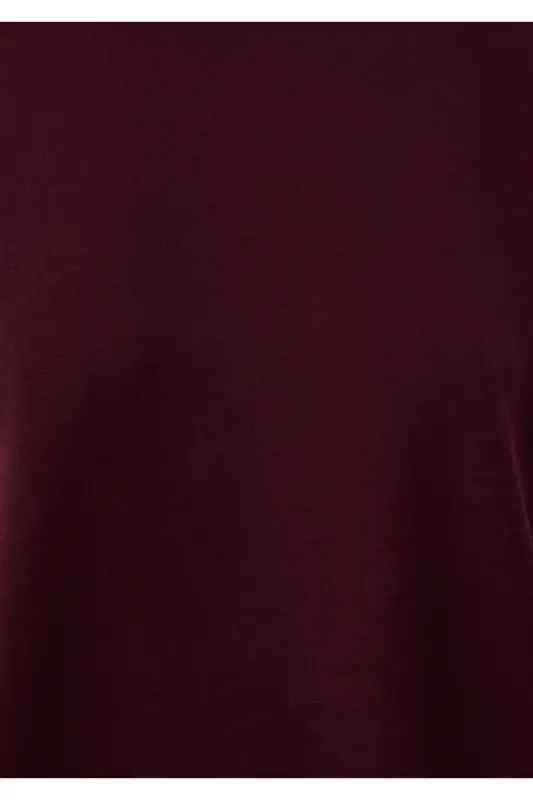 Soft-Premium (TENCEL™) Modal Karışımlı Bordo Sweatshirt 168837-70422 - Bordo - 7