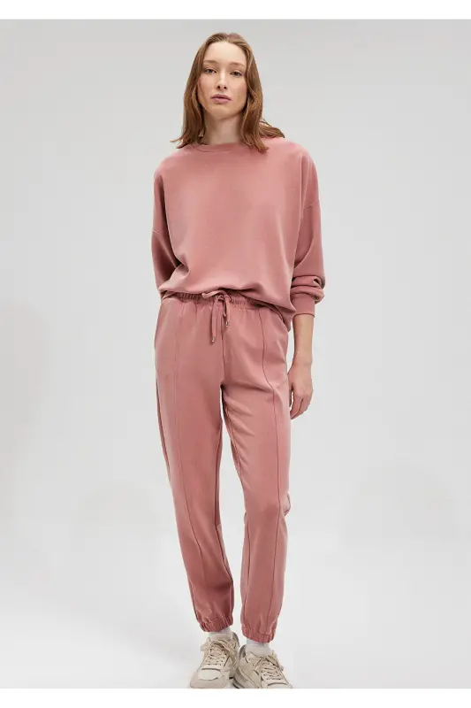 Soft-Premium (TENCEL™) Modal Karışımlı Pembe Sweatshirt 168837-71072 - Pembe-71072 - 2