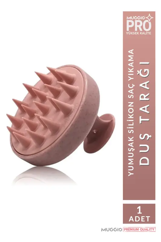 Soft Silicone Hair Care Massage Comb Shower Scalp Massage Brush - 5