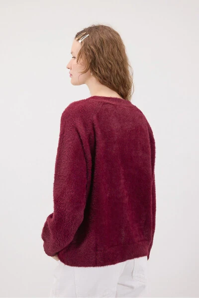 Soft Textured Button Cardigan H3375-B8 - 4