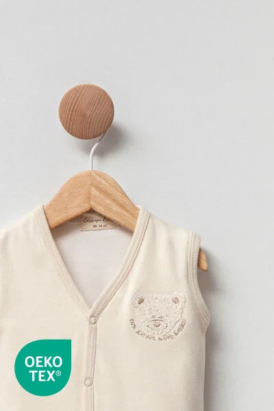 Soft Touch Vest, 100% organic cotton, unisex baby 3-6-9-12 months (12 MONTHS) - 3