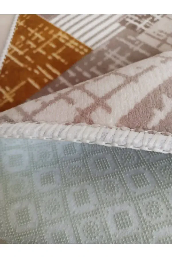 Soft Washable Non-slip Base Four Season Living Room, Bathroom, Balcony, Youth Room Cut Runner - 4