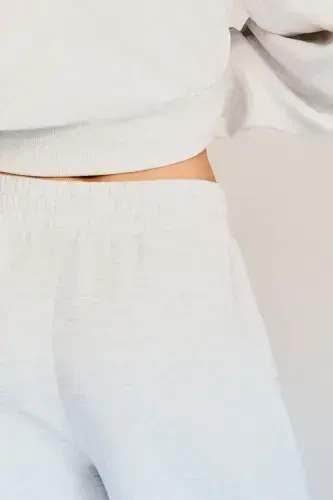 Soft wide leg pants - Grey - 6