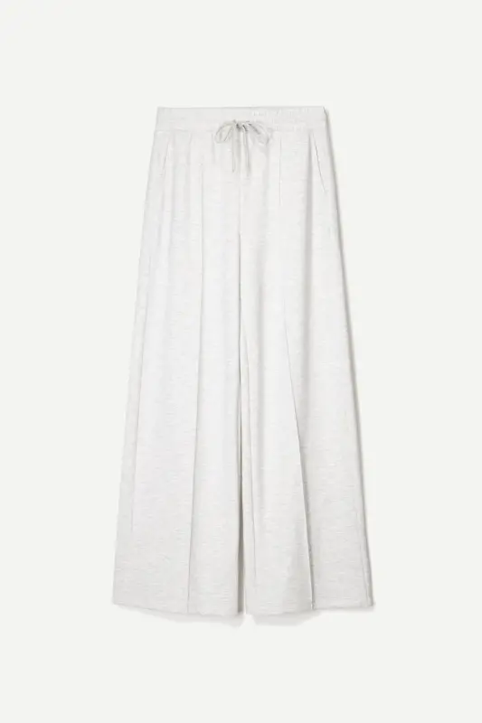 Soft wide leg pants - Grey - 2