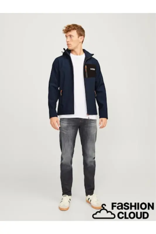 Softshell Jack Softshell Jacke - Navy Blazer - 4