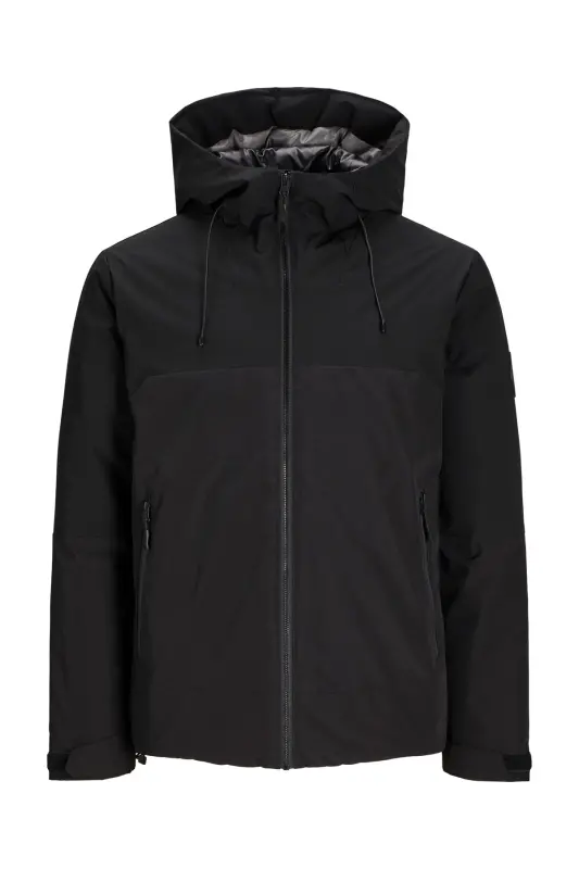 Softshell Jacket Sovuq o'tkazmaydigan Qora Erkaklar Kurtkasi - Qora Blanco - 2