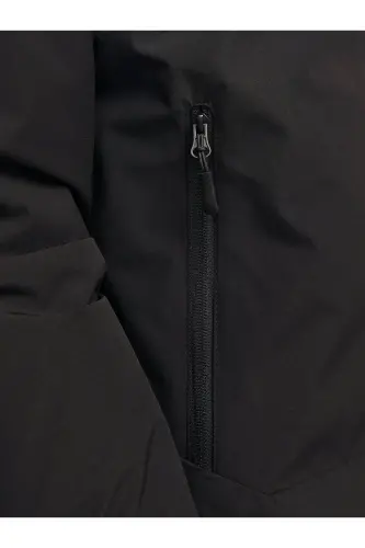 Softshell Jacket Sovuq o'tkazmaydigan Qora Erkaklar Kurtkasi - Qora Blanco - 6