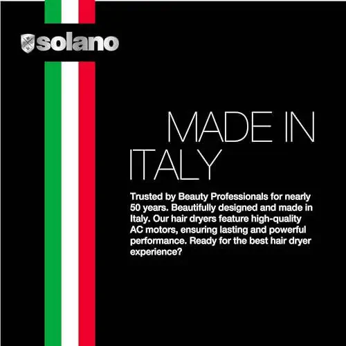 Solano Moda Quritgich 1750 Vt Yuqori Ishlash Quruqlash MET Sertifikatlangan - 18