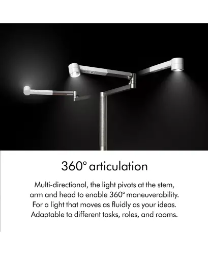 Solarcycle Morph Floor Light-White/silver - 6