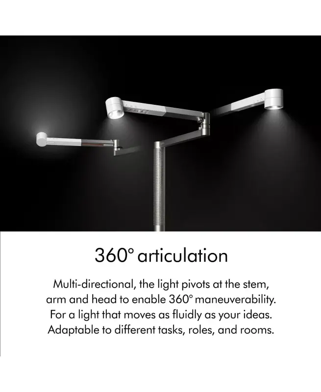 Solarcycle Morph Floor Light-White/silver - 6